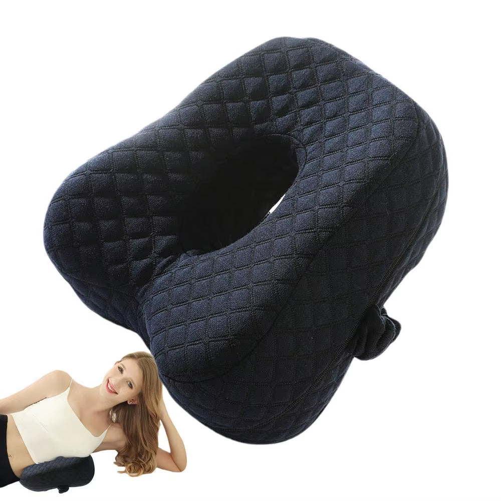 Spine Alignment Pillow Side Sleeping Pillows Spine Alignment Pillow between Leg Pillow Knee Support Pillows Soft Memory Foam