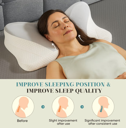 Cloud Support Pillow – Engineered for Balance and Renewal
